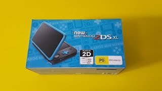 New Nintendo 2DS XL 2017 Unboxing [upl. by Ayekin]