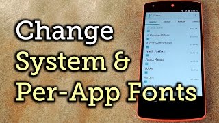 Change Fonts on a PerApp Basis HowTo [upl. by Nosnorb]