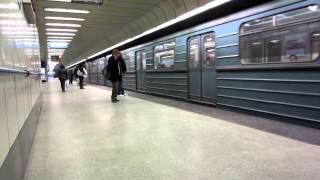 Budapest M3 Metro ÚjpestVároskapu 1080p [upl. by Baerl762]