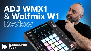 Wolfmix W1 amp ADJ WMX1 Review I Beatsource Tech [upl. by Atinas]