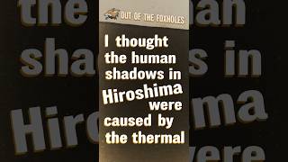 The human shadows in Hiroshima were caused by thermal radiation  OOTF shorts [upl. by Nichols]