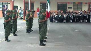 ABANDERAMIENTO POR EL EJERCITO MEXICANO A LA quotESCMARTIN M HERRERA quot  1 matPARTE  2 [upl. by Elocen563]