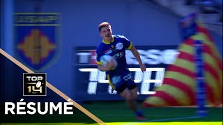 TOP 14 Saison 2023 2024 J23  Résumé USA Perpignan  ASM Clermont [upl. by Reklaw47]