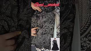 Meesho Rs630parcel unboxingmeesho haulshorts meesho unboxing lengha ytshorts yt [upl. by Vanny]