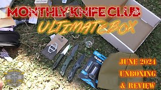 Monthly Knife Club Name Brand ULTIMATE Box June 2024 Unboxing amp Review [upl. by Xenophon]