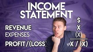 The INCOME STATEMENT for BEGINNERS [upl. by Aleak306]