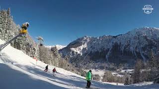 Skigebiet Oberstdorf Talabfahrt Fellhorn [upl. by Arlee]