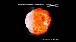 Red supergiant star Betelgeuses boiling surface mimics rotation in animation [upl. by Eelinej373]