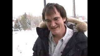 Quentin Tarantino Fights Photographer At Sundance 2008 [upl. by Haelam]