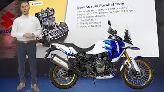 2024 NEW SUZUKI VSTROM 800DE DJEBEL OFFICIALLY LAUNCHED [upl. by Ardnaiek]