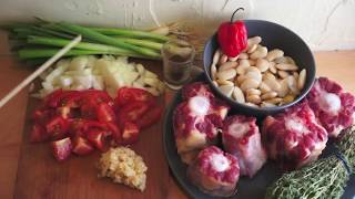 Jamaican Oxtail amp Butter Bean Stew Recipe [upl. by Einimod]