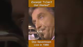 Doc Severinsen Trumpet Endiiing of quotI Cant Get Startedquot Live in 1980 [upl. by Chrisse]