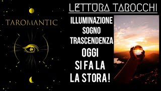 OGGI SI FA LA STORIA ⭐️AVRAI L ILLUMINAZIONE inizia la TRASCENDENZA ⭐️ taromantic [upl. by Naghem362]