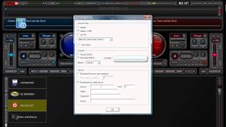 Virtual Dj Tutorial  Streamen bei einem Internetradio [upl. by Lienhard]