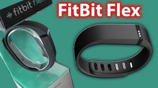 FitBit Flex Fitness Band  First Look Unboxing Setup and Features [upl. by Elleira704]