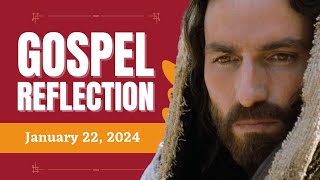 Gospel Reflection  Monday January 22 2024  Mark 32230  Catholic Bible [upl. by Hamlen59]