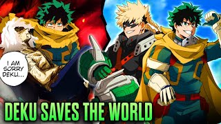 My Hero Academia is Finished  Shigaraki Goodbye and Deku Saves The World  Deku The Greatest Hero [upl. by Olette]