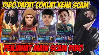 Dibo Kena Scam Penjahat 😂  MOBILE LEGENDS [upl. by Ecnirp524]