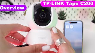 TPLINK Tapo C200 Overview Allinone Security Camera for Peace of Mind [upl. by Anrapa669]