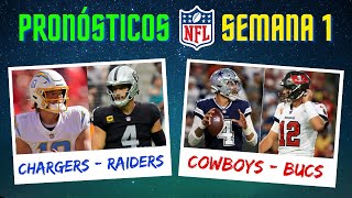 Pronósticos Semana 1  ¿Quién ganará cada partido  NFL 2022 [upl. by Concordia]