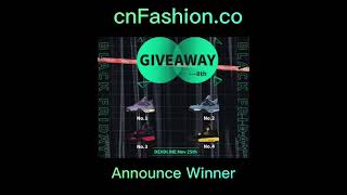 cnFashion Black Friday Giveaway 8th  Announce Winner [upl. by Hsuk]