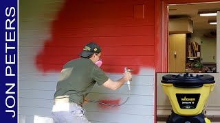 How to Use Wagner Control Pro 130 Airless Paint Sprayer [upl. by Neelyt]