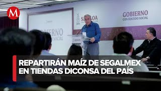 Repartirán en distintos estados las toneladas de maíz adquiridas en Sinaloa por Segalmex [upl. by Dhumma]