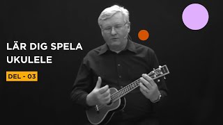 LÄR DIG SPELA UKULELE Dstämma  DEL 03 [upl. by Irvin892]