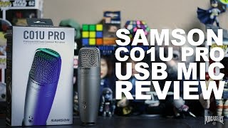 Samson C01U Pro USB Condenser Mic Review  Test [upl. by Erlene]