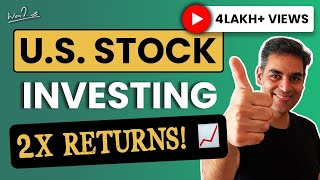 COMPLETE GUIDE to US Stock Market Investing  Ankur Warikoo Hindi [upl. by Wendelina]