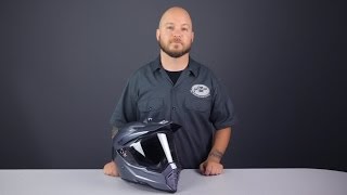 AGV AX8 EVO Dual Sport Helmet Review from Jafrumcom [upl. by Ahsieyn]