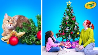 Happy Holidays Trees Candies Ornaments and More Christmas Family Crafts [upl. by Breen]