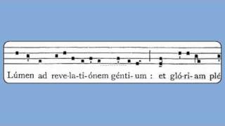 Lumen Ad Revelationem BVM February 2 Antiphon [upl. by Ursulette]