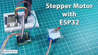 ESP32 with Stepper Motor 28BYJ48 and ULN2003 Motor Driver [upl. by Ogir]