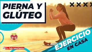 Ejercicio en Casa  FORTALECIMIENTO DE PIERNA Y GLÚTEO  Rutina de hoy viernes 12 de enero de 2024 [upl. by Lynette112]