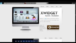 XWidget Free widgets for Windows [upl. by Mintz675]