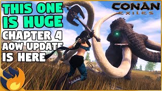 DAY 1 on a PvP Server  Conan Exiles [upl. by Ainel]