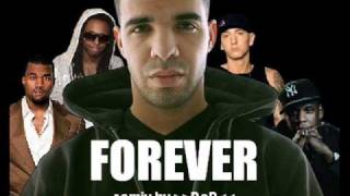 Drake ft Kanye West Lil Wayne Eminem amp JayZ  Forever remix [upl. by Harbison]