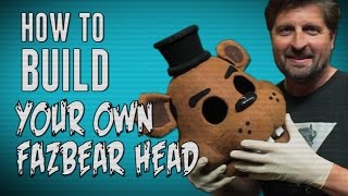 How To Make Your Own Freddy Fazbear Head [upl. by Petta]