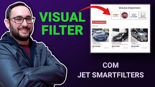 Filtros Visuais  Visal Filter com JetSmartFilters no JetEngine [upl. by Arahc]