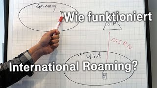 EineFrage Wie funktioniert international Roaming [upl. by Airdnazxela965]