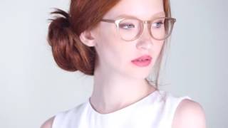 Aura Eyeglasses in Matte Champagne for Women  RFLKT [upl. by Helfant72]