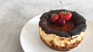 Basque Burnt Cheesecake Recipe [upl. by Sissy]