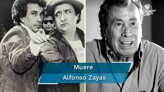 Muere Alfonso Zayas actor del cine de ficheras a los 80 años [upl. by Yrreg]