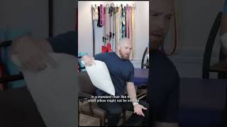 How To Use A Pillow For Back Support backhealth bobandbrad backpainrelief backpain positioning [upl. by Phillip127]