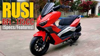 RUSI RFi 175CC COMPLETE SPECS AND FEATURES [upl. by Lamarre]