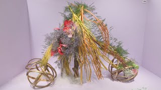 全国26流派の生け花作品を展示 「日本いけばな芸術中国展」15年ぶりに岡山で開催 [upl. by Atteloc810]