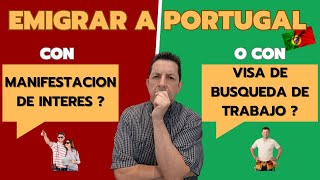 Como EMIGRAR a PORTUGAL en 2024 sin PASAPORTE EUROPEO [upl. by Ynohtona738]