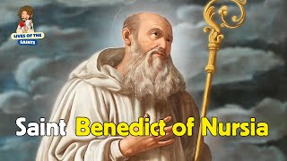 LIFE OF SAINT BENEDICT OF NURSIA FOUNDER OF MONASTICISM AND PATRON OF EUROPE [upl. by Dulcy]