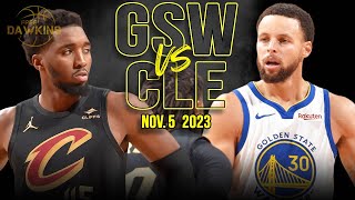 Golden State Warriors vs Cleveland Cavaliers Full Game Highlights  Nov 5 2023  FreeDawkins [upl. by Chapland395]